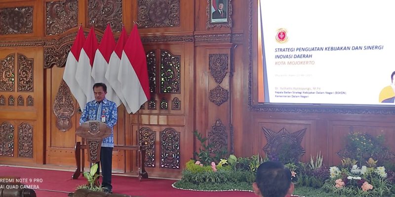 Kepala BSKDN: Konsistensi Inovasi Mojokerto Patut Jadi Inspirasi Daerah Lain