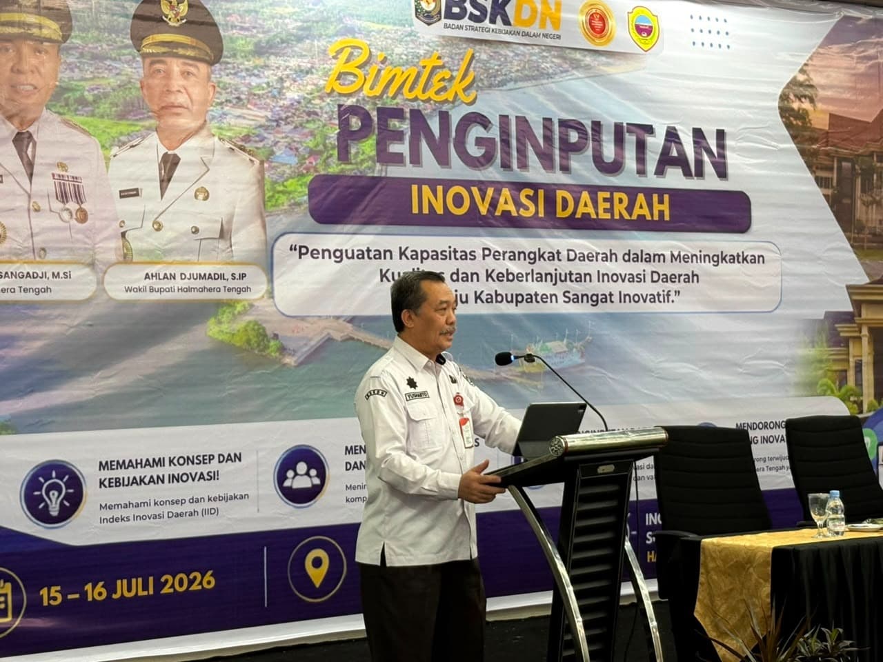 Kepala BSKDN Ajak Halmahera Tengah Bangun Tata Kelola Pemerintahan Berbasis Inovasi