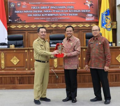 Kunker ke Bali, Kepala BSKDN: Pembangunan Provinsi Bali Harus Berlandaskan Riset