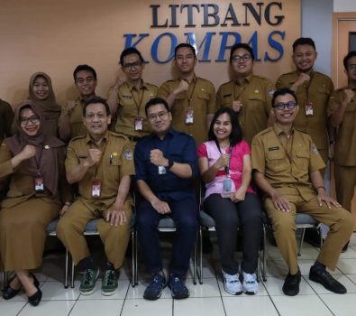 Tingkatkan Kualitas Kebijakan Publik, BSKDN Kemendagri Lakukan Studi Komparasi ke Litbang Kompas