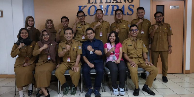 Tingkatkan Kualitas Kebijakan Publik, BSKDN Kemendagri Lakukan Studi Komparasi ke Litbang Kompas