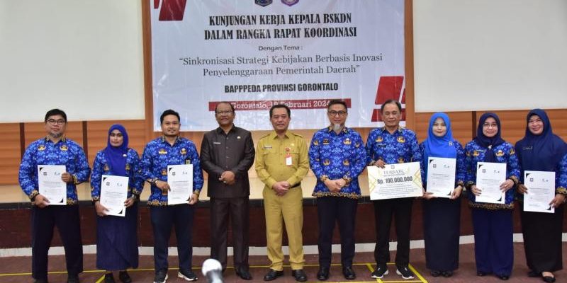 Asistensi Provinsi Gorontalo, Kepala BSKDN Tekankan ASN Harus Berinovasi