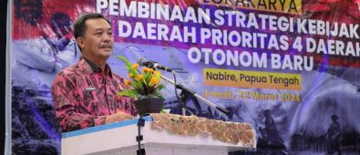 Kepala BSKDN Kemendagri Beberkan Isu Strategis 4 DOB Papua