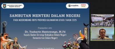 Kemendagri Intruksikan Pemprov Kaltara Percepat Pembangunan Daerah Berbasis Inovasi