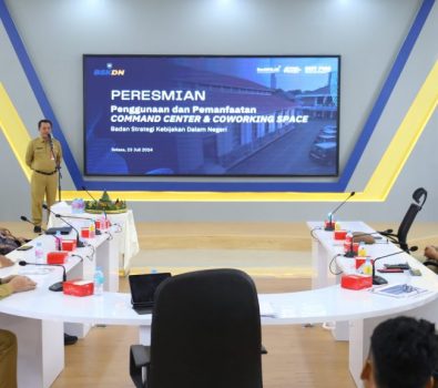 Kepala BSKDN Resmikan Command Center dan Coworking Space, Fasilitas Baru untuk Tingkatkan Kinerja Pemerintahan