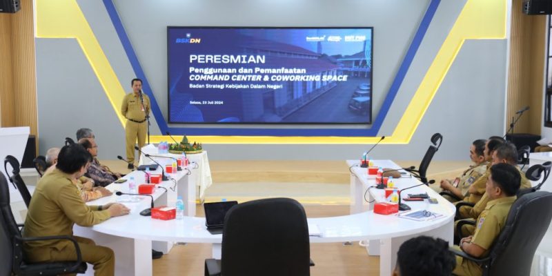 Kepala BSKDN Resmikan Command Center dan Coworking Space, Fasilitas Baru untuk Tingkatkan Kinerja Pemerintahan