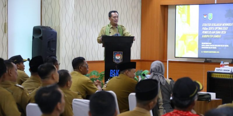 Kepala BSKDN Minta Sambas Kembangkan Inovasi Berbasis Potensi Desa