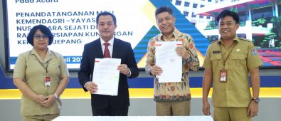 BSKDN Kemendagri Teken MoU dengan Koso Nippon dan Yayasan Nusantara Sejati