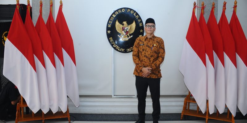 Abas Supriyadi, S.Sos, M.AP Resmi Jabat Sekretaris Deputi Bidang Koordinasi Politik Dalam Negeri Kemenko Polkam