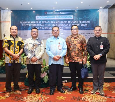 BSKDN Kemendagri Gelar FGD Matangkan Pedoman Strategi Kebijakan Pusat dan Daerah