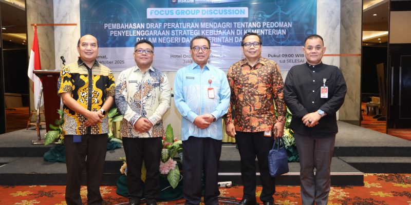 BSKDN Kemendagri Gelar FGD Matangkan Pedoman Strategi Kebijakan Pusat dan Daerah