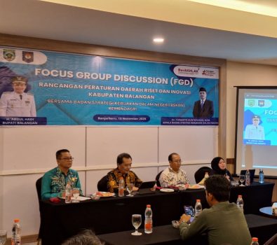 Validasi Inovasi Daerah 2025, BSKDN Nilai Balangan Penuhi Kriteria Daerah dengan Ekosistem Inovasi Kuat