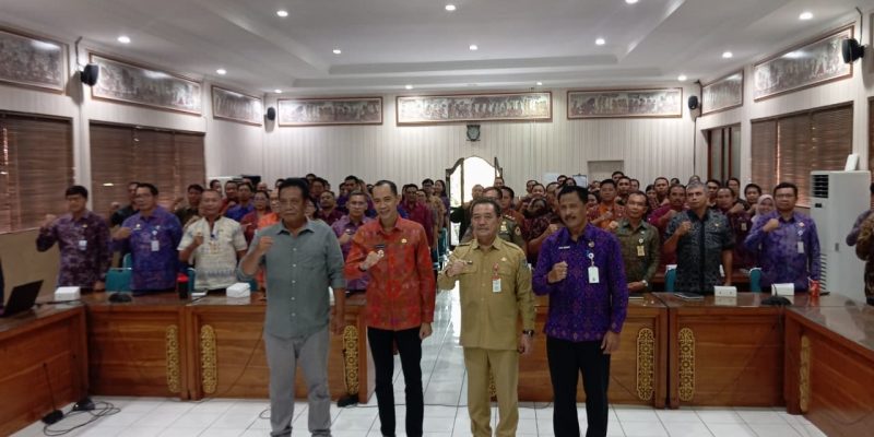 Audiensi di Klungkung, Kepala BSKDN Soroti Pentingnya Inovasi Lanjutan Pasca Penghargaan Daerah